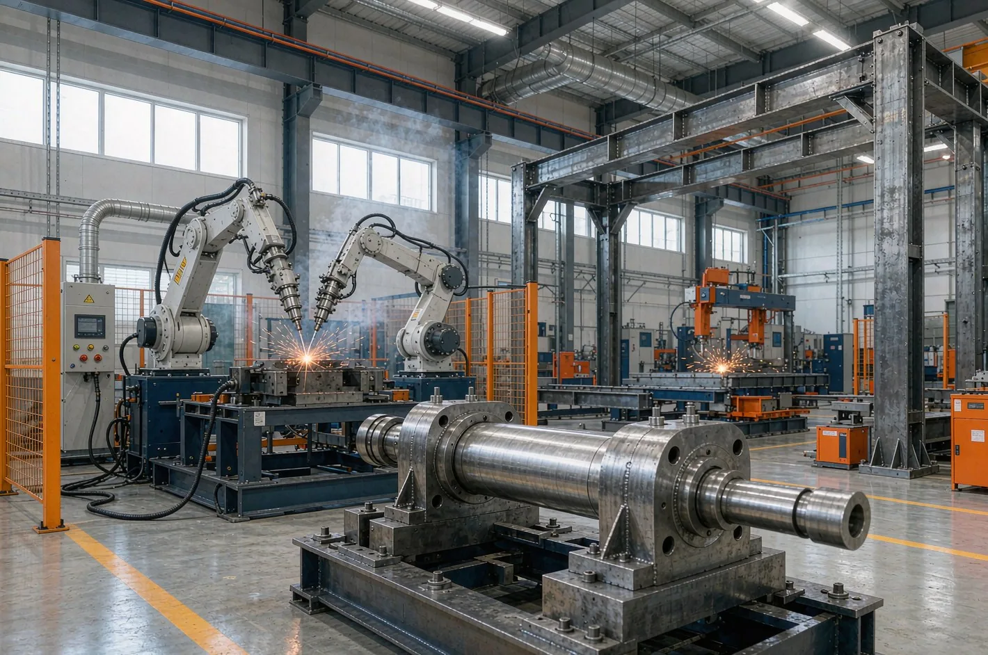 Robotic welding cell